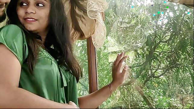 Vaishnavy hot transparent nighty romance with Sharun Raj and showing body with shadow transparent nighty, Mallu couple nighty xxx asian video